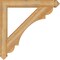 Ekena Millwork Olympic Arts & Crafts Rough Sawn Bracket, Western Red Cedar, 4"W x 34"D x 34"H BKT04X34X34OLY03RWR - alternate 4